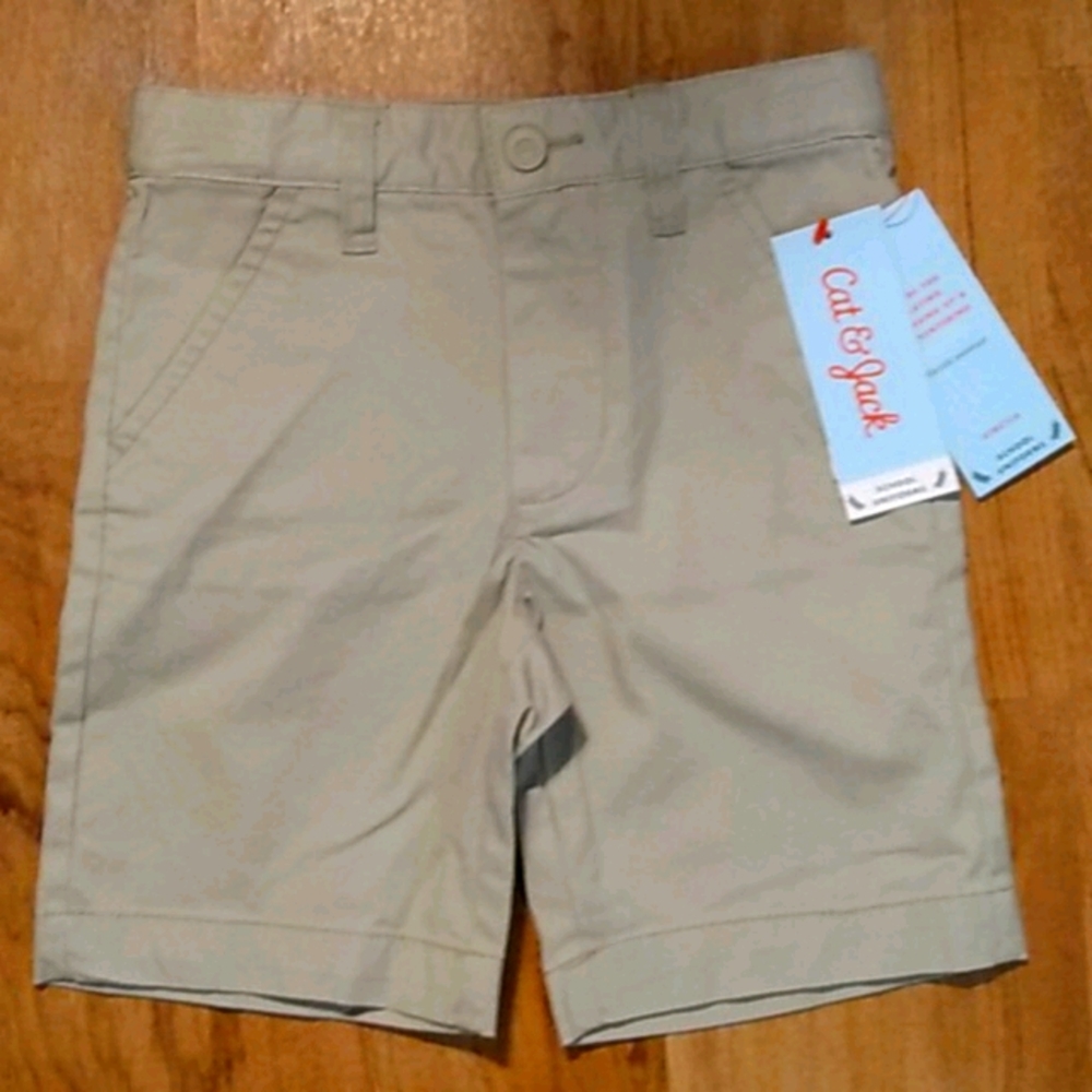 NWOT Boys khaki uniform shorts